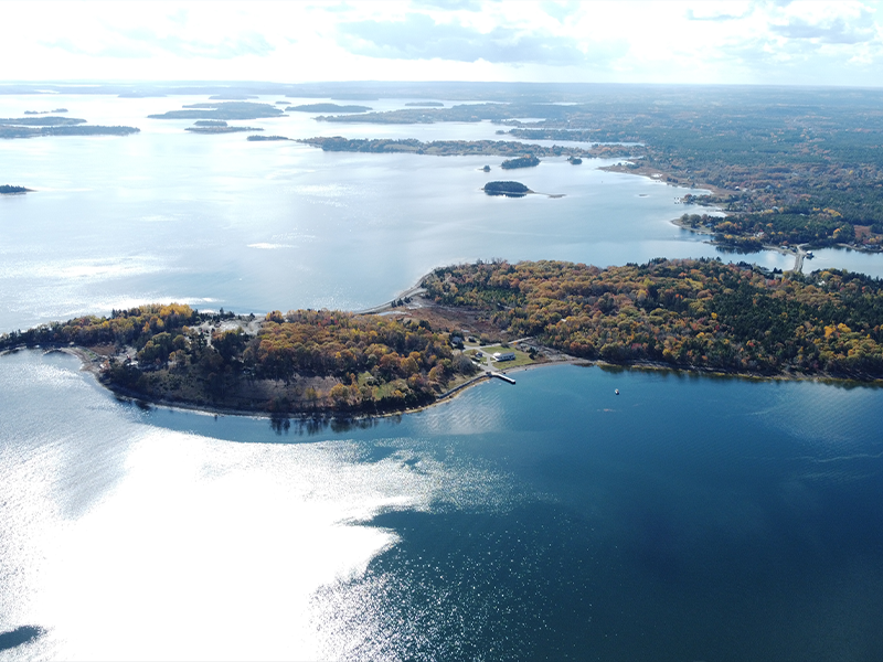 The 365-island archipelago of Mahone Bay